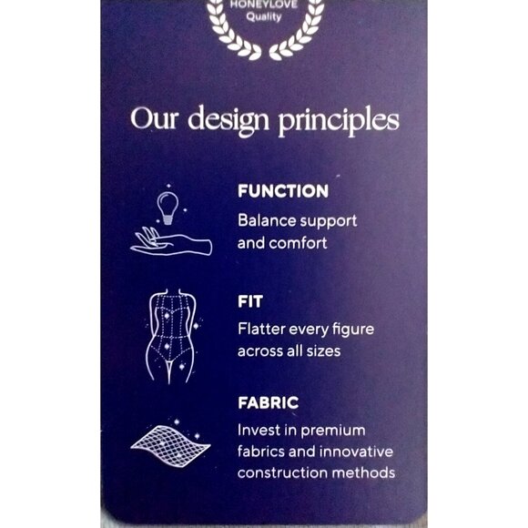 SOLD_SOLD_SOLD!!  HONEYLOVE Wireless Pullover Bra V-Neck T Shirt - 3X - Picture 6 of 6